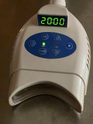 牙齿美白灯漂白冷 LED 灯加速器 + 电源适配器  — 第 1/3 张图片