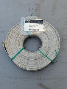100 Feet of 1 Inch Flat Tinned Copper Flat Braid 7 AWG - Picture 1 of 5
