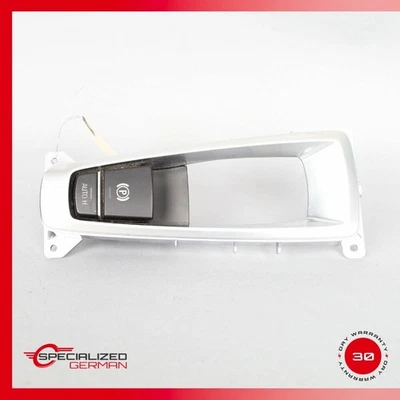 2016 BMW X5 F15 Center Console Parking Brake Switch & Bezel Molding OEM Used Foto 1 de 4