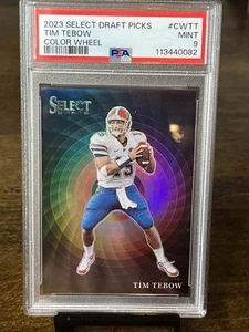2023 Panini Select Draft Picks Tim Tebow Color Wheel Case Hit Florida Gators - Bild 1 von 4