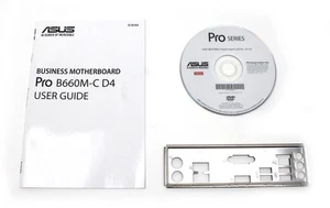 ASUS Pro B660M-C D4 - Instrukcja obsługi - Osłona - Sterownik CD #334729 - Zdjęcie 1 z 1