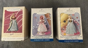 Hallmark Barbie Ornamenti Serie da Collezione: Rapunzel, Little Bo Peep & Cenerentola - Foto 1 di 2