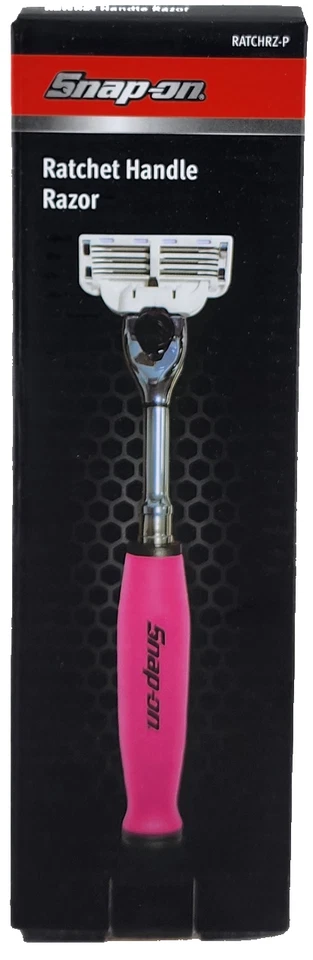Snap on Tools Razor Soft Grip Ratchet Handle  Gillette Blade Shaver RATCRZ-P - Image 1 of 1