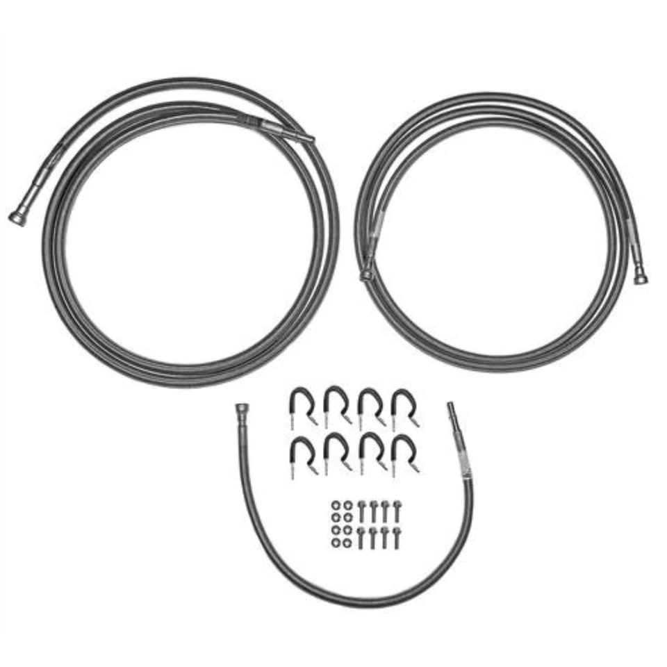 Se adapta a 01-10 Chevrolet 2500HD / 3500 Duramax diésel cabina extendida, línea de combustible de fijación rápida K Foto 1 de 2