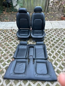 VW new Beetle 1Y Cabrio Ledersitze Ausstattung schwarz - Bild 1 von 8