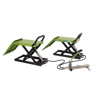 Auffahrrampe Hebebühne Wagenheber doppelt hydraulisch 1360 kg Breite 34 cm Heber - Bild 1 von 4