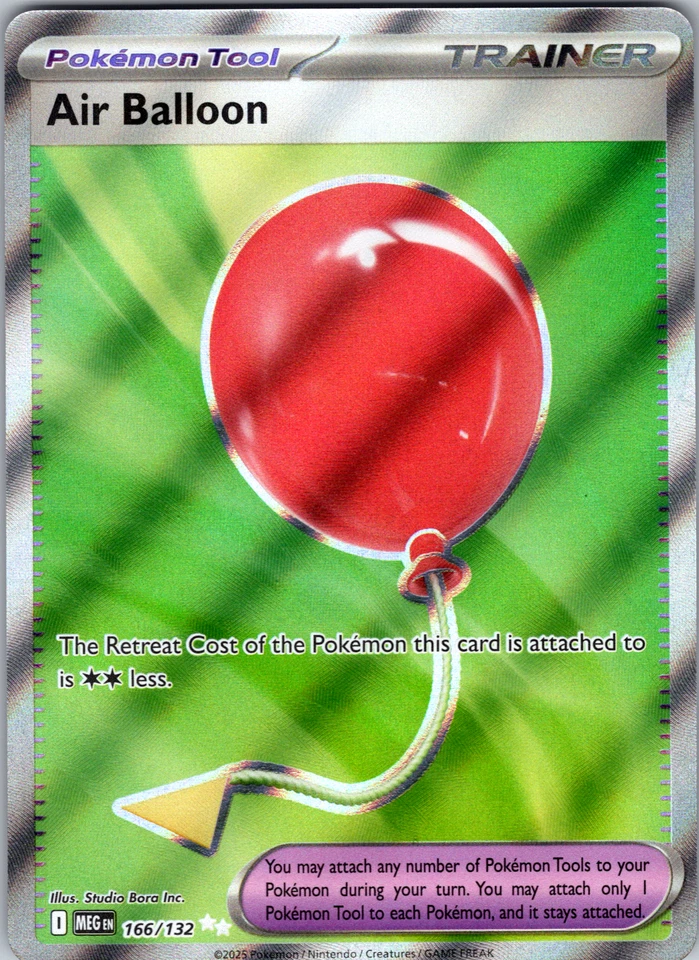 Air Balloon 166/132 ME01: Mega Evolution Ultra Rare - NM - Image 1 of 2