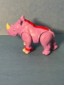 Figura de héroes Playmates TMNT Half-Shell - Dino Rinoceronte - Rasguños - 1,5" - Imagen 1 de 4