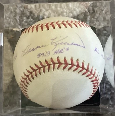 Béisbol autografiado Harmon Killebrew con certificado de autenticidad Foto 1 de 2