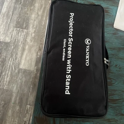 Tela e suporte para projetor Vankyo 100 polegadas - Imagem 1 de 2