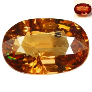 1.87Ct Topnotch Oval 8.9 x 5.8 MM Brown to Red Madagascar Natural Col Chg Garnet - Picture 1 of 5