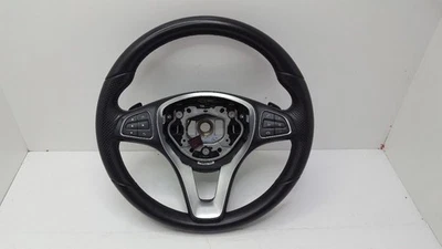 Volante con palancas de cambio 2015 16 17 Mercedes Benz GLA250 negro Foto 1 de 4