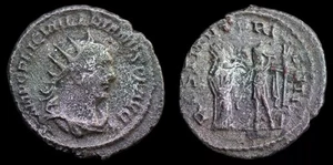GALLIENUS. Ancient Roman Imperial SILVERED Coin. Æ 23 mm. 3,42 g. #271 - Picture 1 of 3