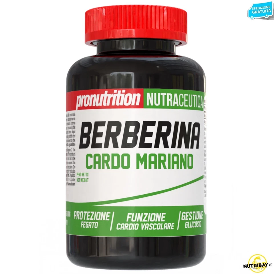 Pronutrition Berberina + Cardo Mariano - 60 cpr Funzione epatica