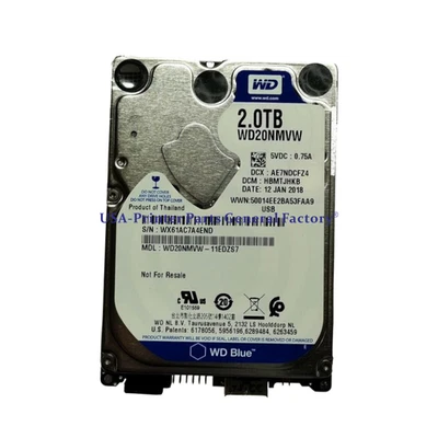 Fits For Western Digital 2TB WD20NMVW-11EDZS7 USB 3.0 Portable External HDD - Image 1 of 4