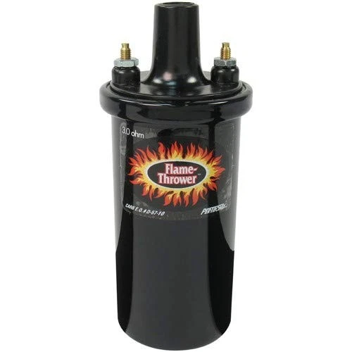 Pertronix Black 3.0 Ohm Flame Thrower Oil Filled Ignition Coil - 40511 - Image 1 of 1
