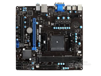 MSI A88XM-P33 Motherboard AMD A88X DDR3 Socket FM2/FM2+ Micro ATX w/ IO Shield - Image 1 of 4
