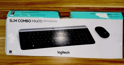Logitech MK470 Slim Wireless Keyboard and Mouse Combo for Windows PC  - Graphite - Image 1 of 4