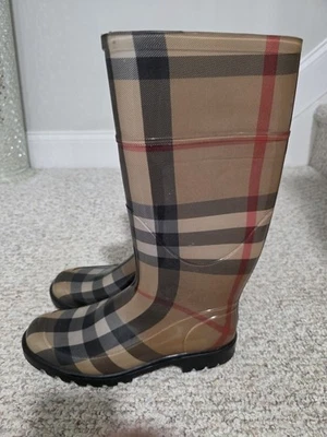 Burberry Clemence Botas de Lluvia Mujer Talla UE 39 Foto 1 de 4