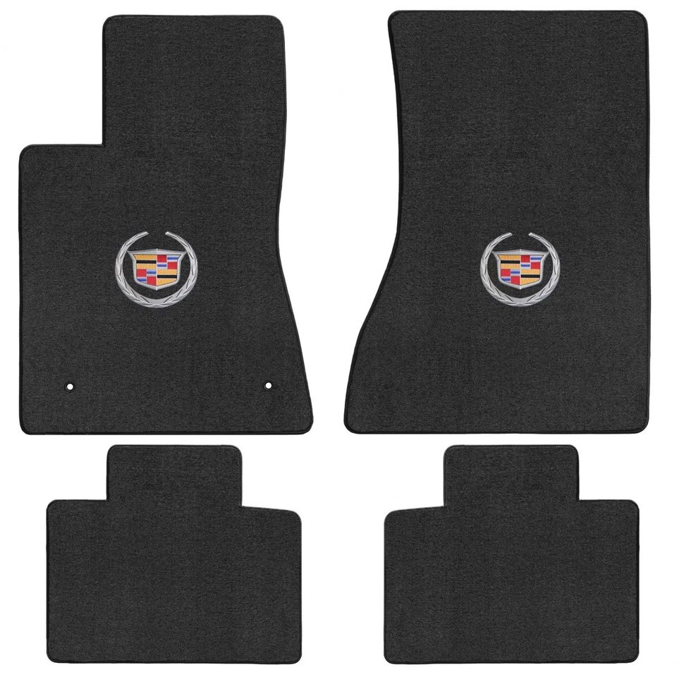 Alfombrilla de coche Lloyd Mats logotipo de Cadillac para Cadillac 2005-2011 STS - ébano Foto 1 de 1
