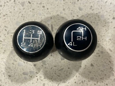 Isuzu Rodeo 1993 1994 perilla de cambio de 5 velocidades más perilla de cambio 4x4 fábrica Isuzu OEM🟠 Foto 1 de 4