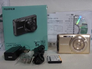FUJIFILM FinePix JX700,Gold,5x,2.7,16MP Excellent from JAPAN Fujifilm USED - Picture 1 of 24