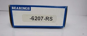 SKF, EXPLORER BEARINGS 6207-RS BALL BEARINGS - Picture 1 of 7