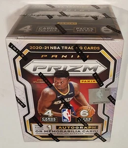 NBA Basketball Trading Cards 2020-21 Panini Prizm Blaster Box Green + Purple - Bild 1 von 4