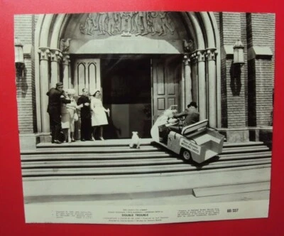 DOUBLE TROUBLE - TOMMY NOONAN - BARBARA EDEN -1960 ORIG 8 x 10 - NOT ELVIS MOVIE - Image 1 of 3