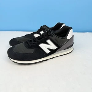 Men's New Balance Classic 574 Sneakers Black/White/Grey U574KN2 Size 16 NWOT - Picture 1 of 14
