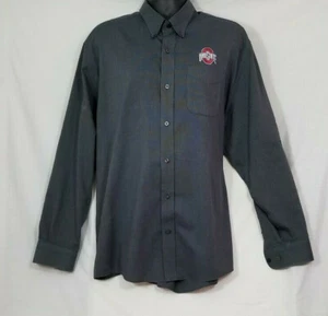 OSU Cutter & Buck Men's Multi Color Button Front Long Sleeve Shirt Size 2XL - Picture 1 of 9