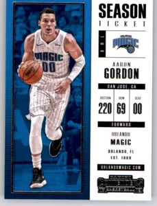 2017-18 Contenders Aaron Gordon NBA PWE Base Card Magic #35 - Bild 1 von 2