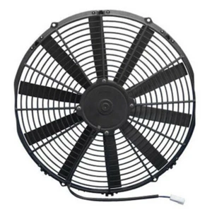 Spal Engine Cooling Fan Low Profile Straight Blade 16" Single Electric 12 Volt - Picture 1 of 1
