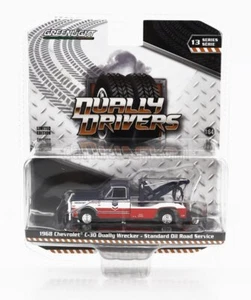MODELLINO FURGONE STATICO CHEVROLET C30 TRUCK DUALLY CARRO ATTREZZI 1968 1:64 - Foto 1 di 1