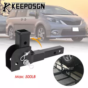 Adaptador receptor de enganche de 2"" para remolque Toyota Sienna montaje en vástago transportador de carga - Imagen 1 de 12