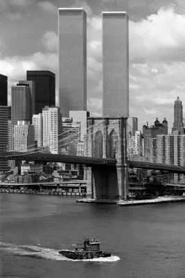 DECOR LOGISTICS World Trade Center New York City 1976 Photo Art Print Poster 12x18