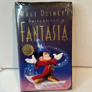 Fantasia, 1991 Walt Disney’s Masterpiece, VHS, Collectable, Factory Sealed RARE - Picture 1 of 9