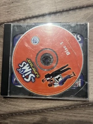 The Sims Superstar Expansion Pack  (PC CD-ROM, 2003) NO ARTWORK - Image 1 of 4