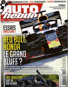 AUTO HEBDO Nr. 2205 TEST BARCELONA F1 VW GOLF GTI TCR 110 Jahre Bugatti Boulli - Bild 1 von 1