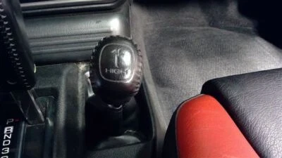 1999 99 Isuzu Vehicross TRANSFER CASE SHIFTER W SHIFT KNOB Black 75861 - Image 1 of 4