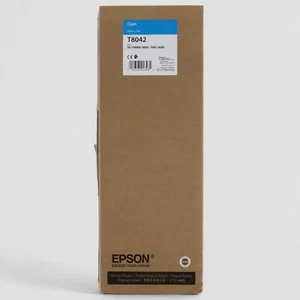 Epson T8042 UltraChrome HD Cyan 700mL Ink Cartridge - Picture 1 of 4
