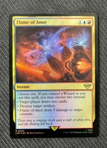 MTG Magic Flame of Anor 0203 Folie seltene Geschichten von Mittelerde LTR - Bild 1 von 3