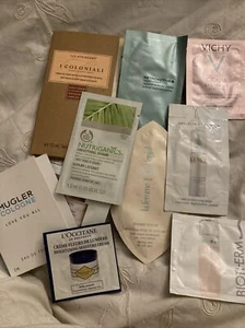 10 X Beauty Skin Care Samples Assorted Bundle Mini Pamper  Mixed Lot Designer - Picture 1 of 8