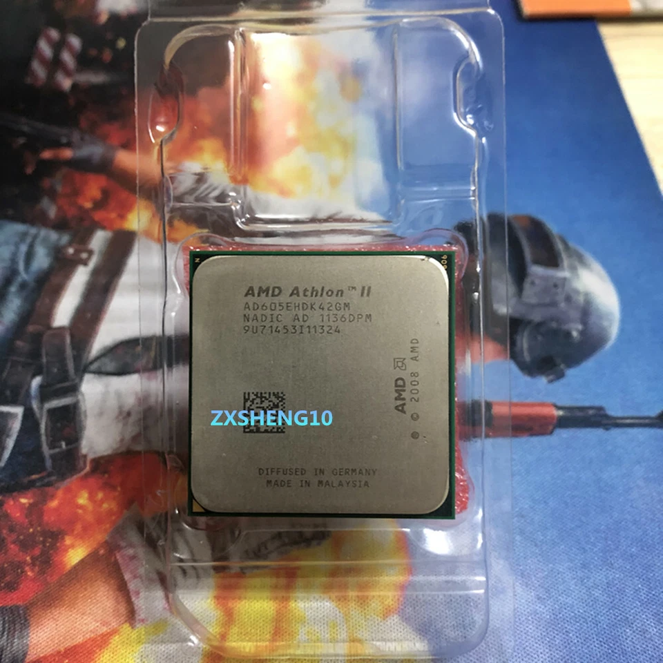 AMD Athlon II X4 605E CPU Quad Core 2.3 GHz (AD605EHDK42GM) Socket AM3 Processor - Image 1 of 2