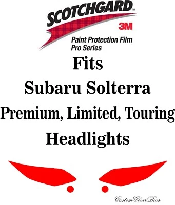 3M Scotchgard Paint Protection Pro Series Fits 2023 2024 2025 Subaru Solterra - Image 1 of 3