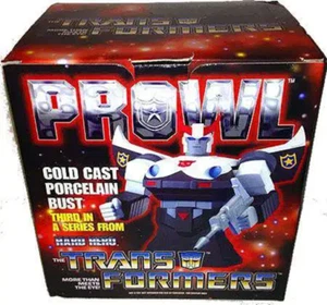 Transformers PROWL cold-cast porcelain statue 16cm Hard Hero - Imagen 1 de 2