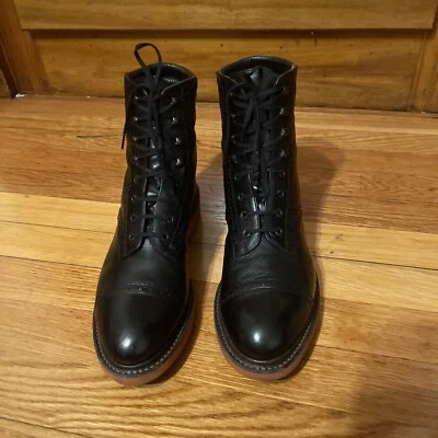 Botines Robert Clergerie para mujer con puntera negros talla 8,5B Foto 1 de 4