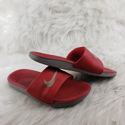 Sandalias informales Nike rojas sin cordones talla juvenil EE. UU. 3Y EUR 35 Foto 1 de 4