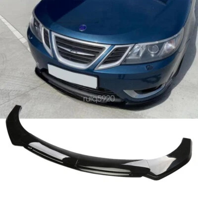 Car Front Bumper Spoiler Chin Lip Diffuser Body Kit For Saab 9-3 2003-2007 Foto 1 de 4