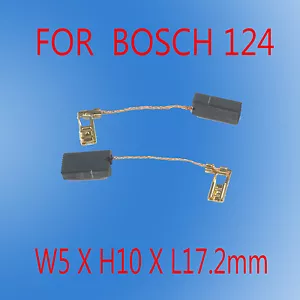 Carbon Brushes For Bosch 124 Rotary hammer GBH4DSC 5X10X17.2mm 1617014124 Sydney - Foto 1 di 3